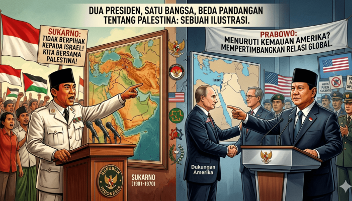 Soekarno dan Prabowo Dalam Keberpihakan Terhadap Palestina