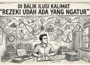 Di Balik Ilusi Kalimat “Rezeki Udah Ada Yang Ngatur”