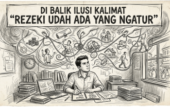 Di Balik Ilusi Kalimat “Rezeki Udah Ada Yang Ngatur”